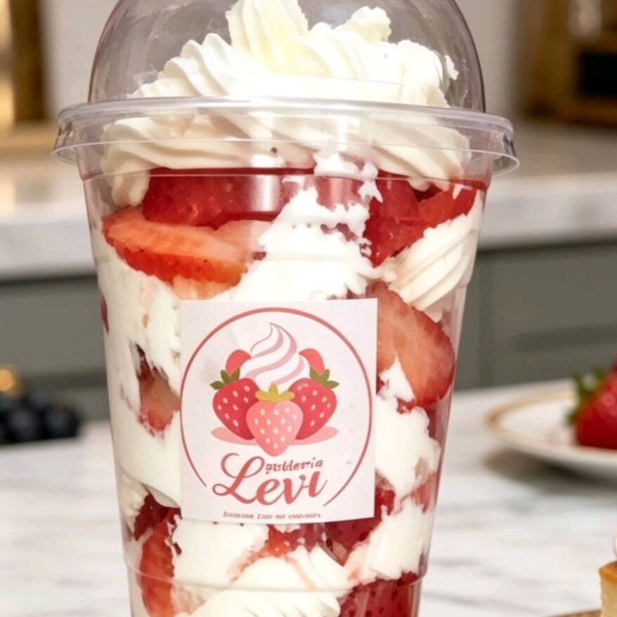 Fresas con crema 16 z