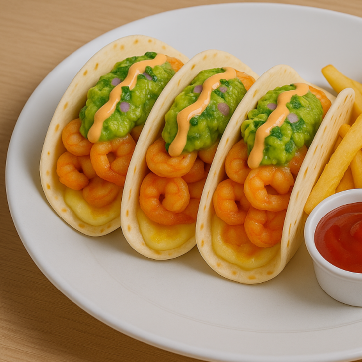 Tacos de Camaron (3 Pzs.)