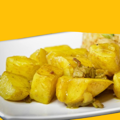 Papas al Curry