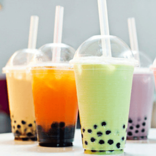 Frappe de Mango con Bobas Pops