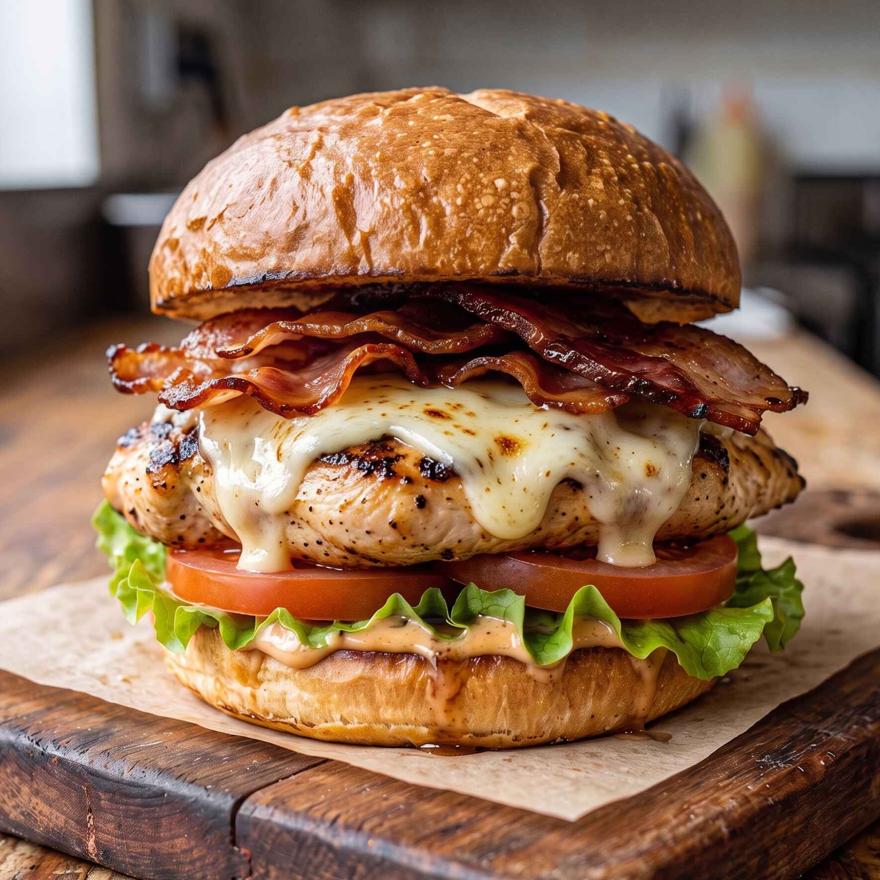 Clásica Chicken Burger