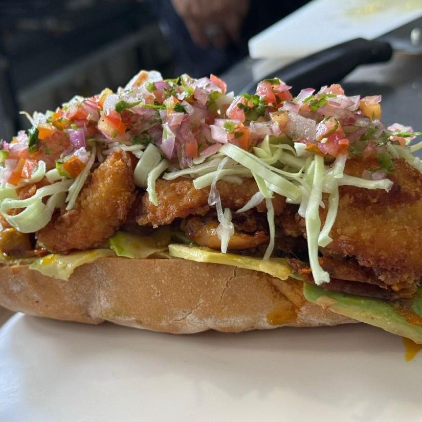 TORTA DE CAMARON EMPANIZADO