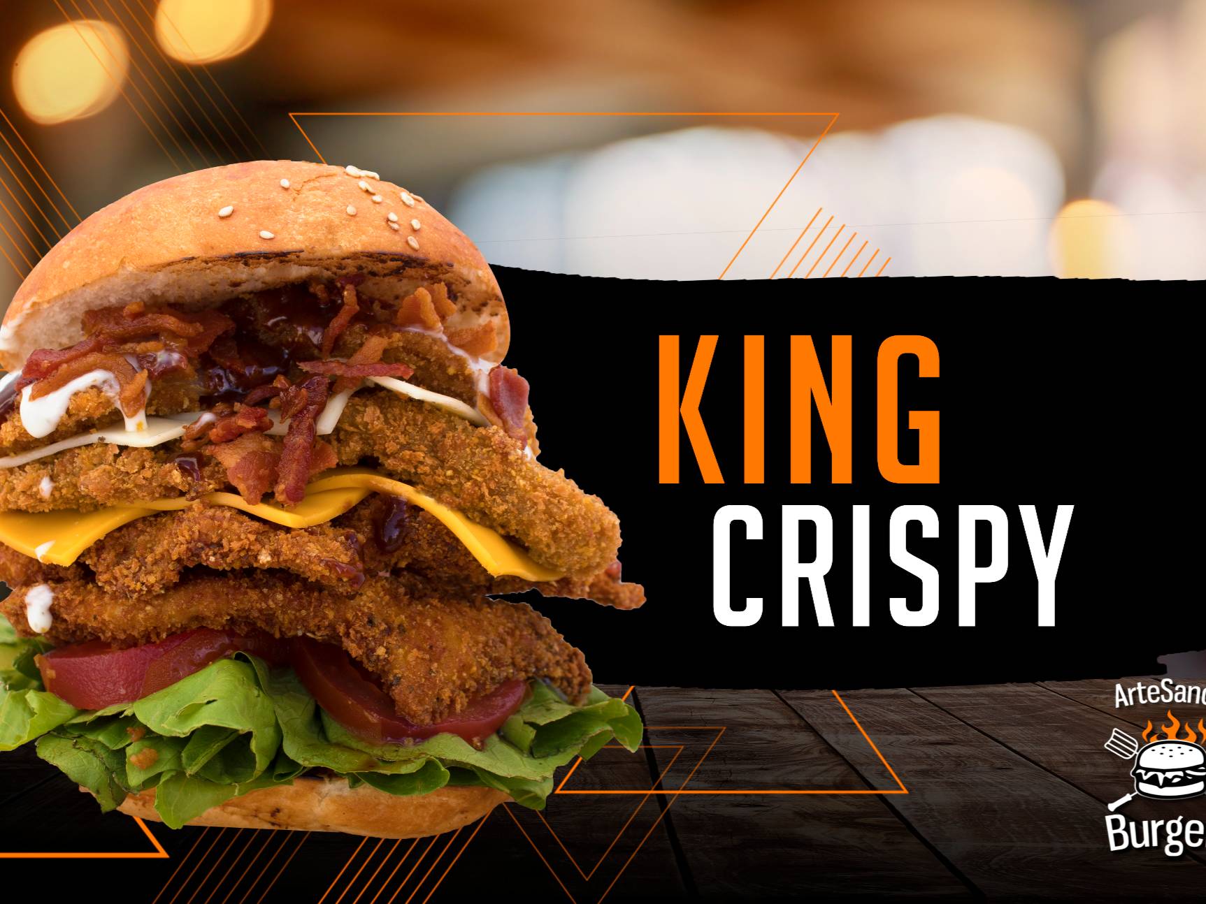 King Crispy ➕ Soda Gratis😋