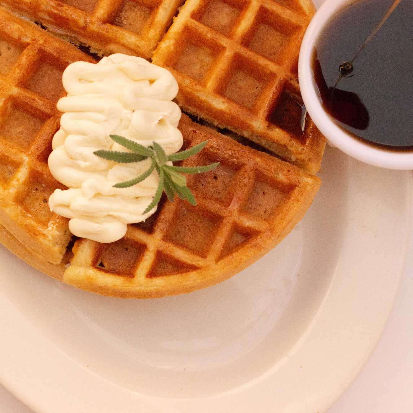 Waffle Maple con Philadelphia