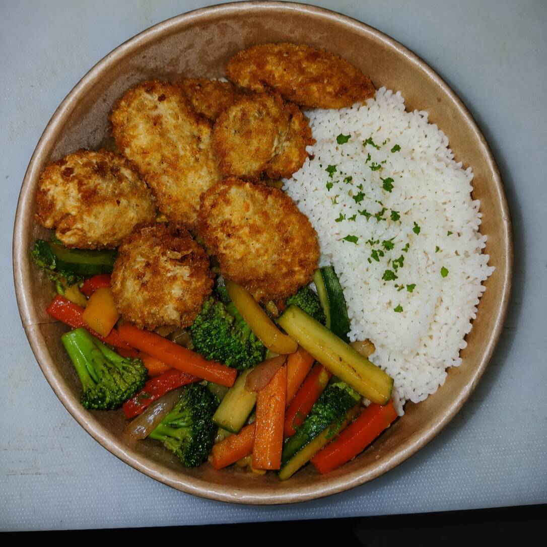 Lunch tonkatsu