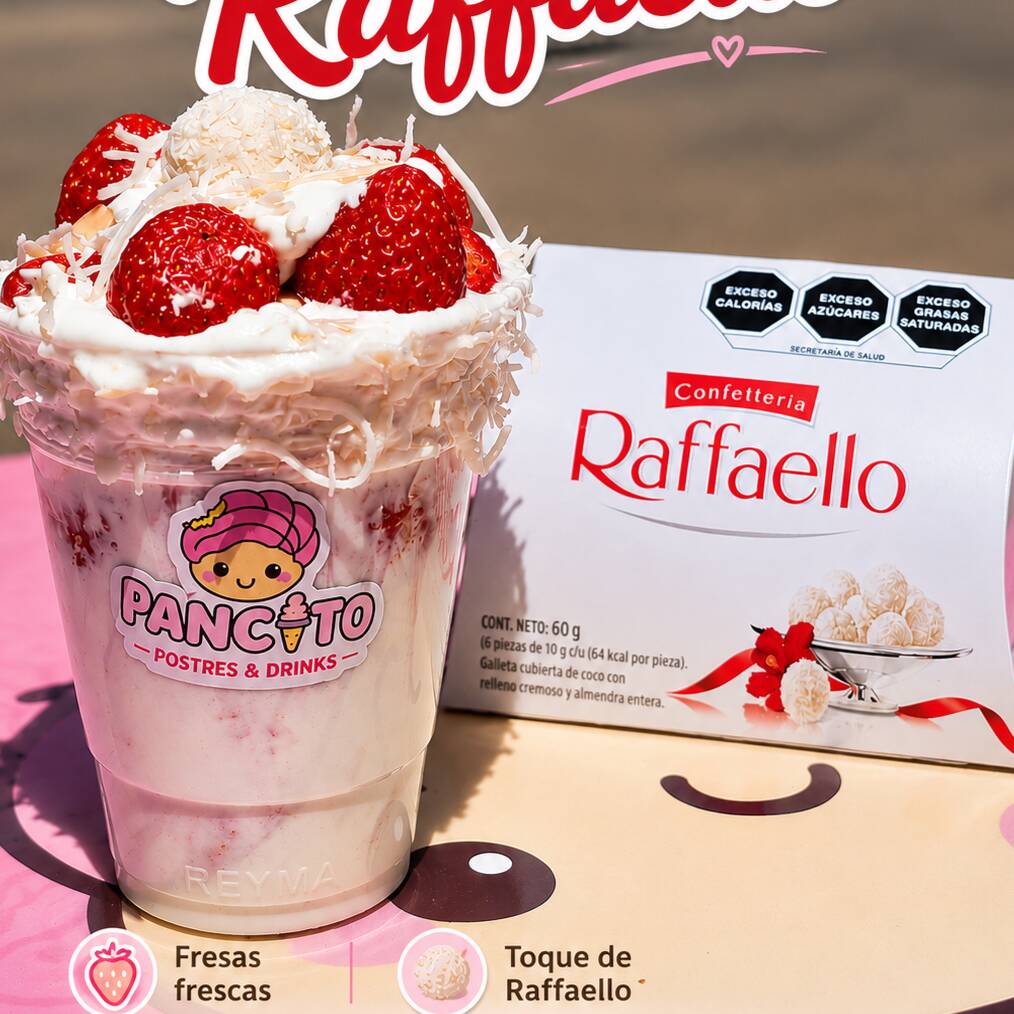 Fresas Raffaello