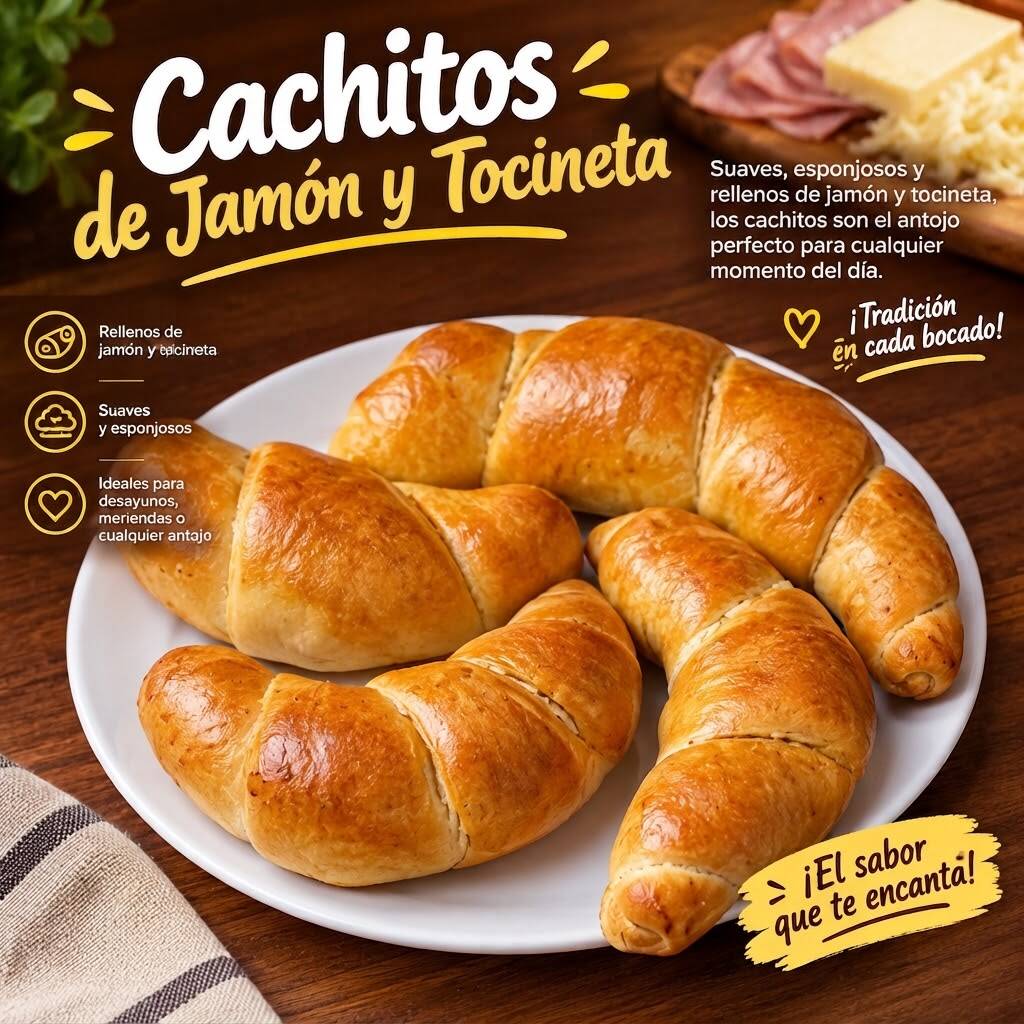 Cachitos Jamón Tocineta