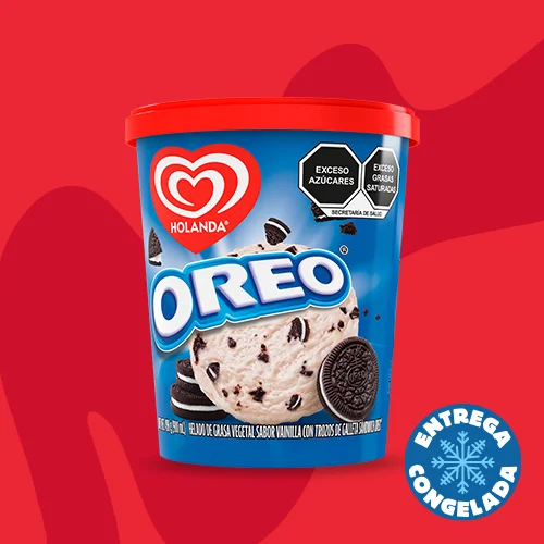 Helado Oreo