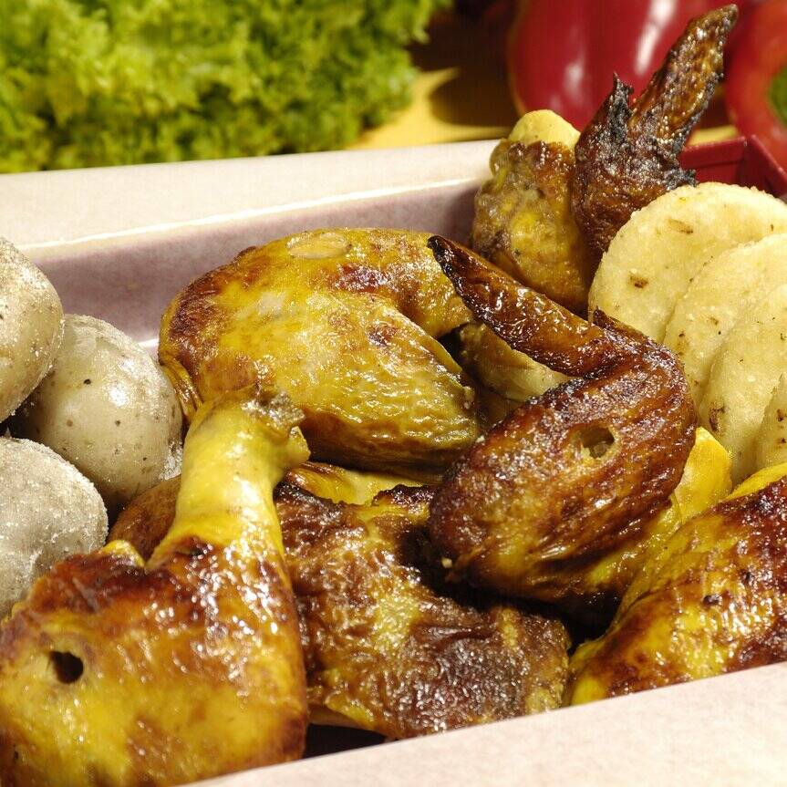 Combo de Pollo y Medio