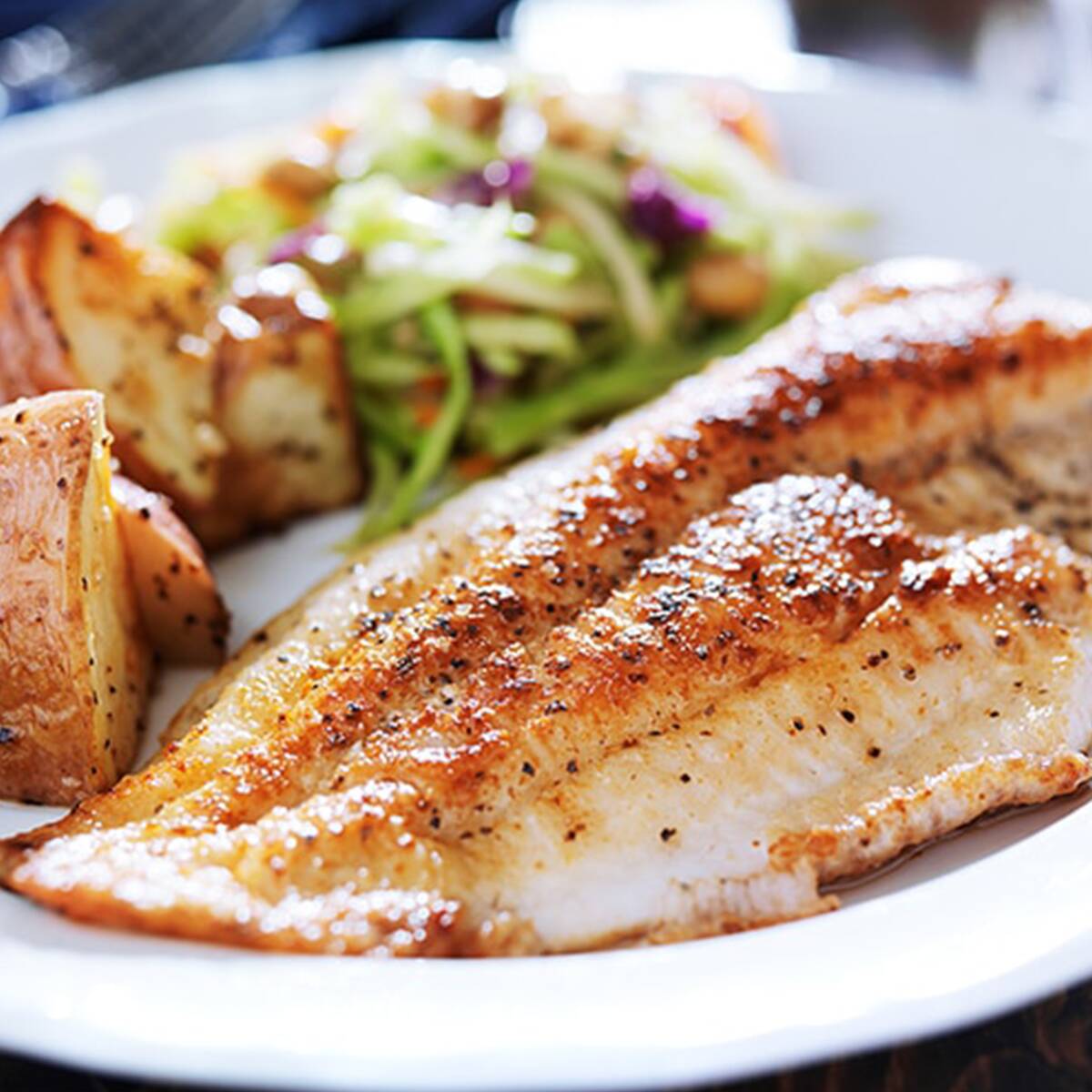Tilapia con Papas (180g)