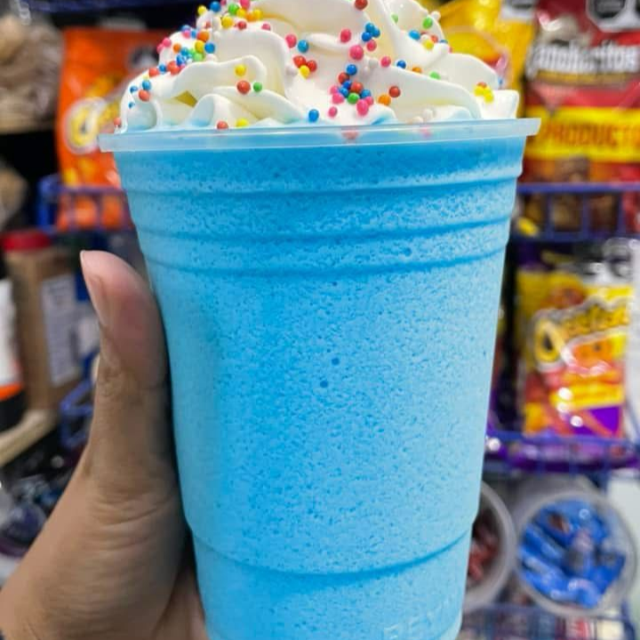 Frappe Chicle Azul
