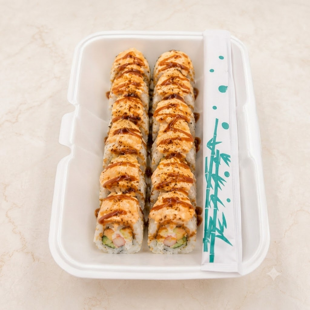 Salmon Blaze Roll