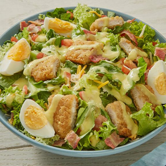 Crispy Chicken Salad Sencillas