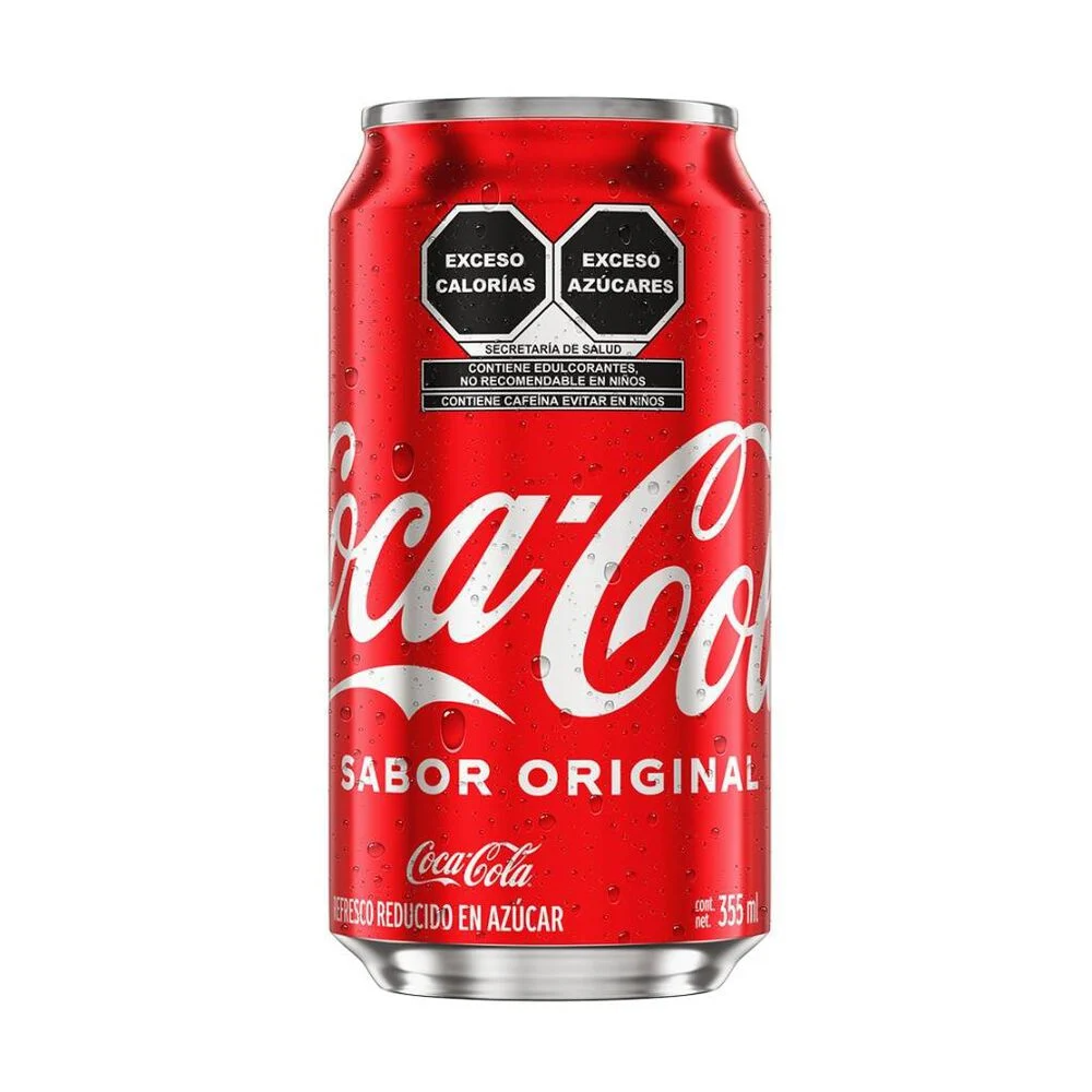 Lata Refresco Coca Cola Regular 355 Ml