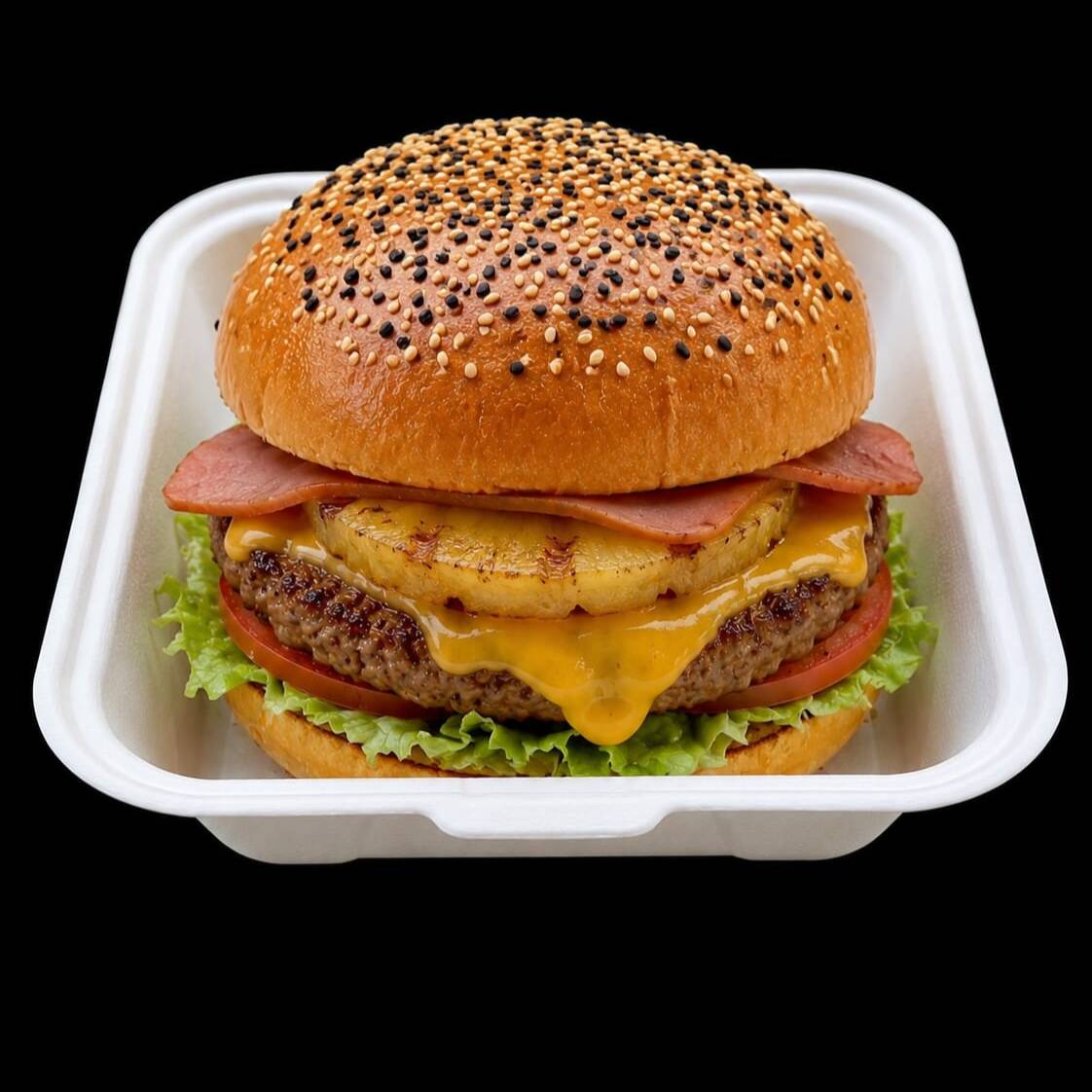 Hamburguesa Hawaina