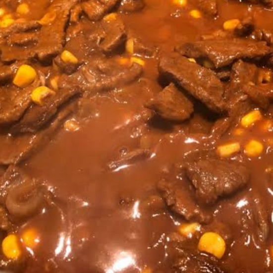 Bistec a la poblana (cerdo)