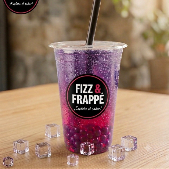 Soda BlueBerry boba Explosiva