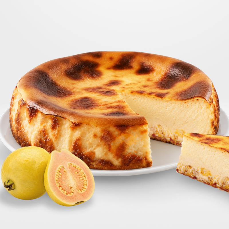 Tarta Vasca de Guayaba