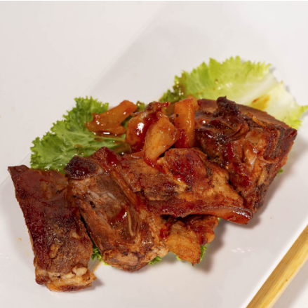 Costillas De Cerdo En Salsa BBQ De Rod