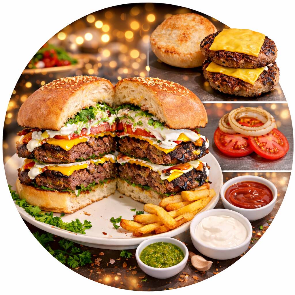 Hamburguesa Doble Mike