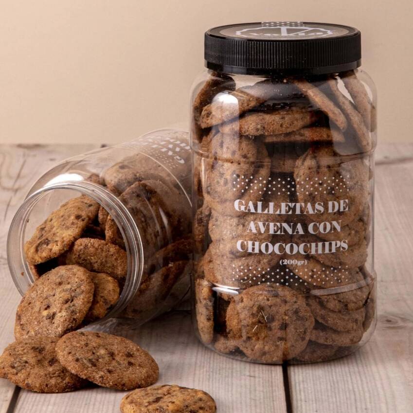 Galletas de Avena con Chocochips Frasco 200 g