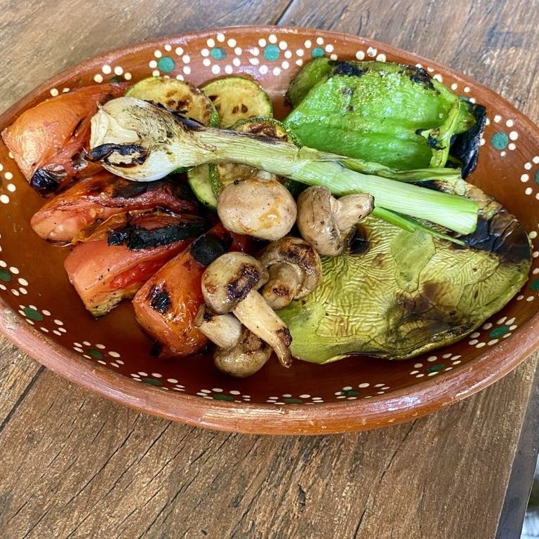 Brochetas de Verduras Asadas