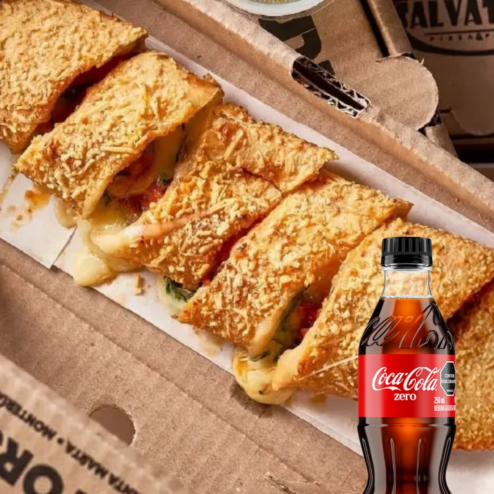 Combo stromboli Hawaiano + Bebida