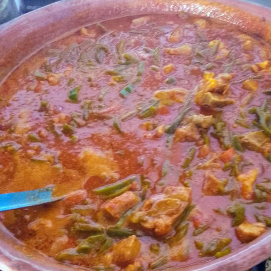 Carne de puerco con nopales