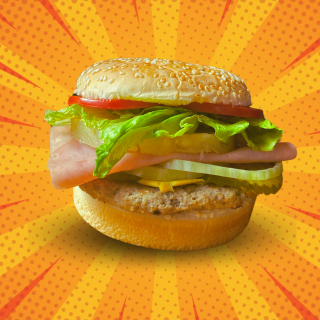 Hamburguesa Hawaian