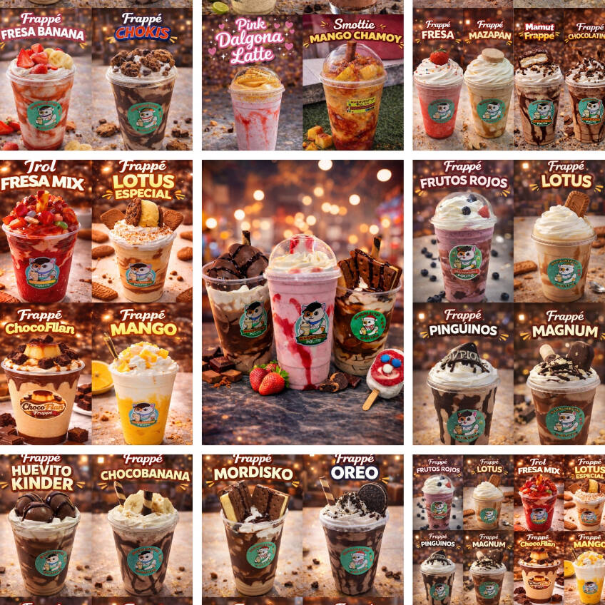 Frappés Elige Tu Favorito 🥤