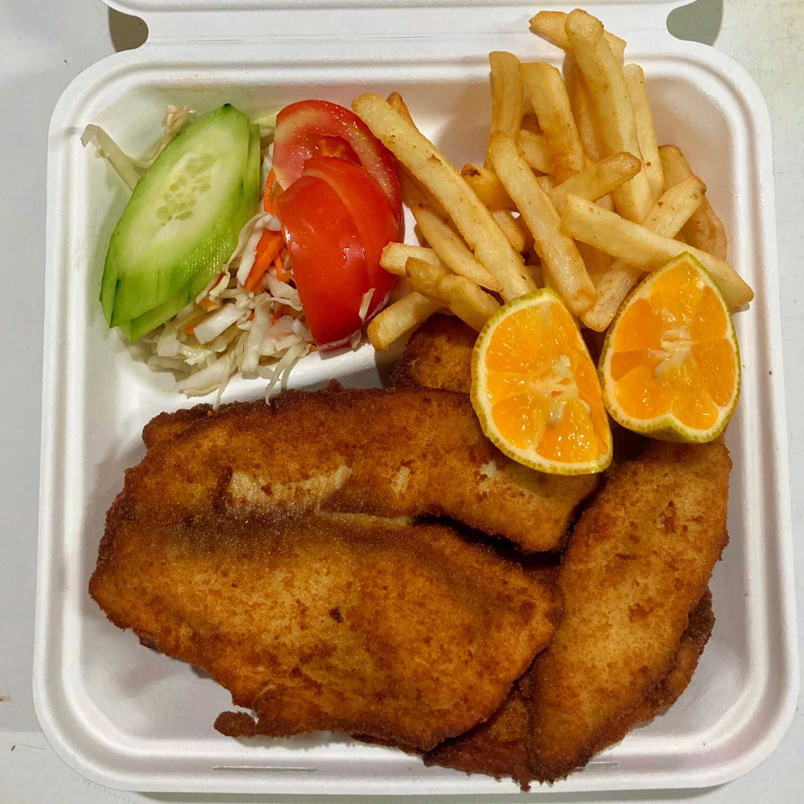 Filete de Pescado a la Milanesa