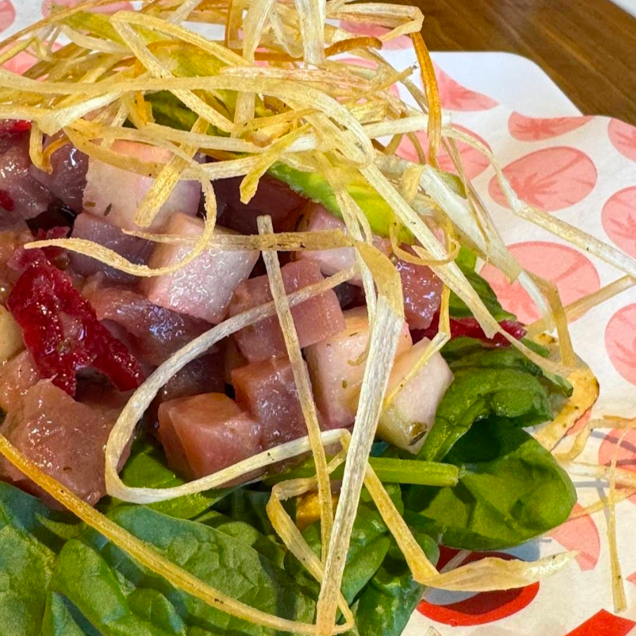 Tostada de Atún Fresco