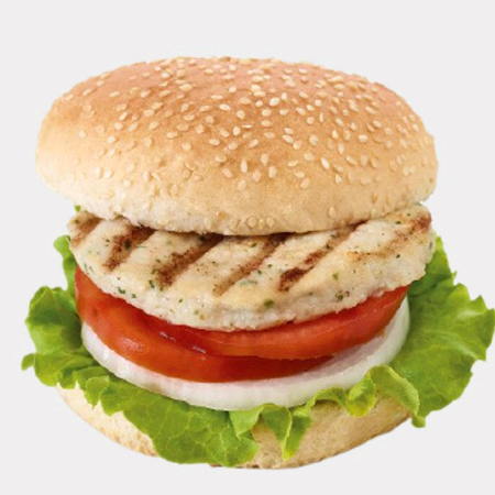 Hamburguesa de Filete de Pescado Empanizado