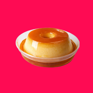 Mini Pudim de leite condensado/baunilha. 120g; foto ilustrativa