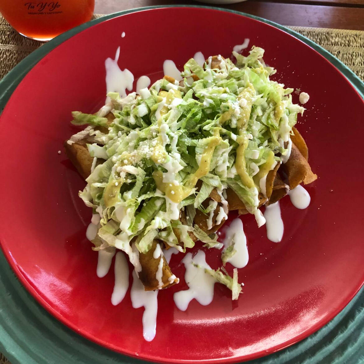 Tacos Dorados de Pollo