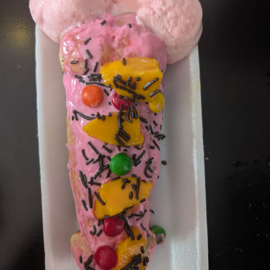 Waffle Nepe con Helado