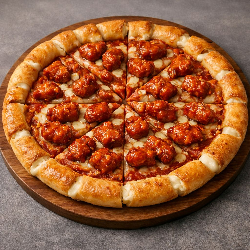 Pizza Boneles con Orilla Rellena Tamaño Grande