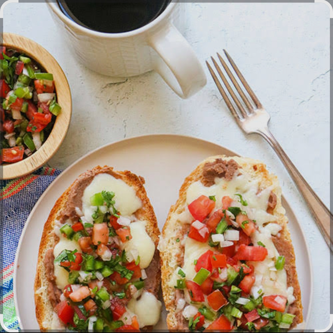 Molletes tradicionales