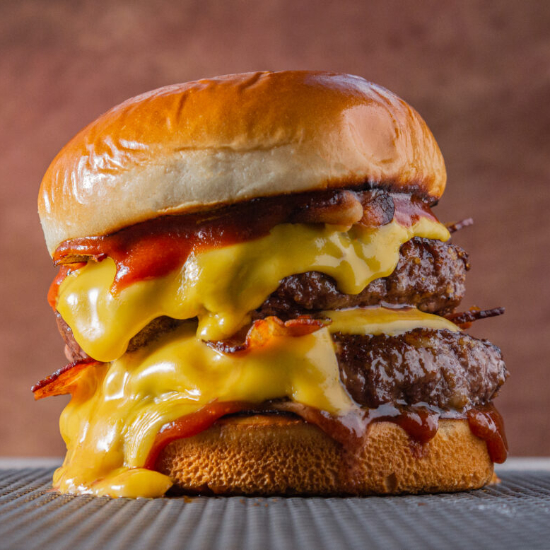 Doble Carne Tocino Y Queso