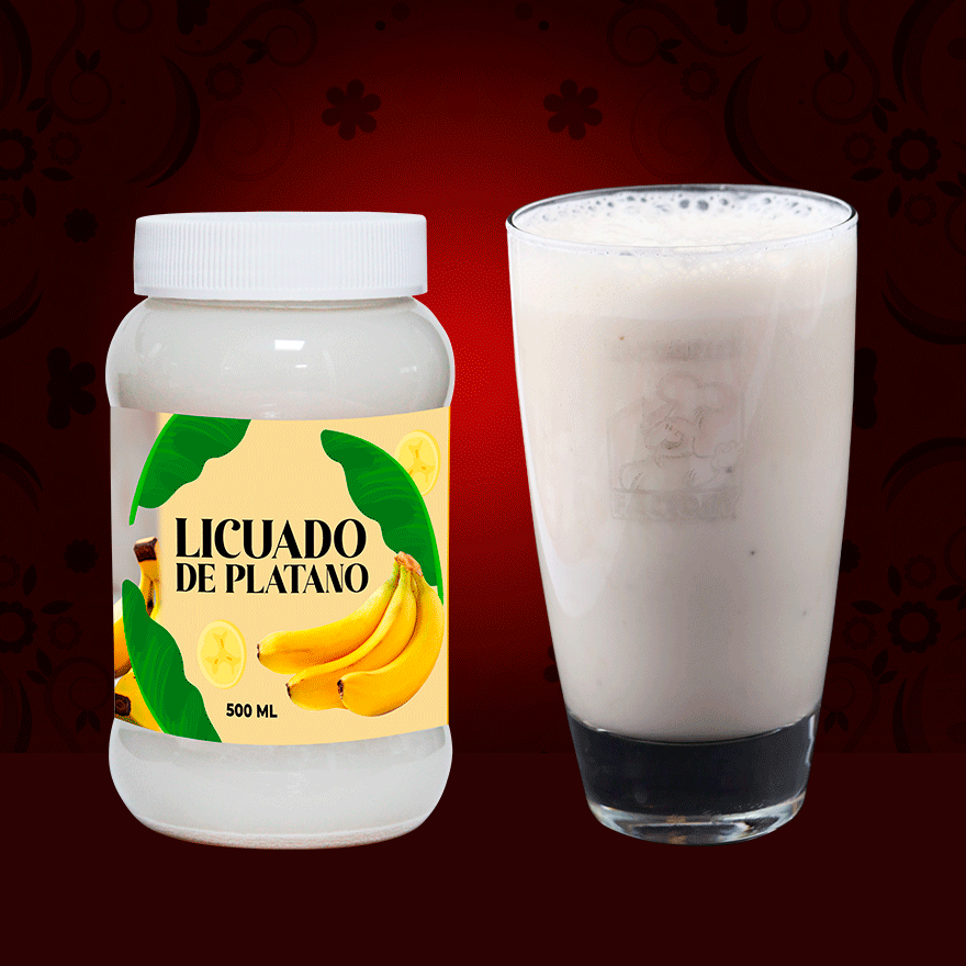 Licuado Platano 500 Ml