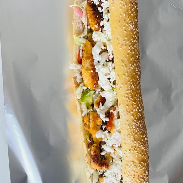 Baguettona de Milanesa de Pollo