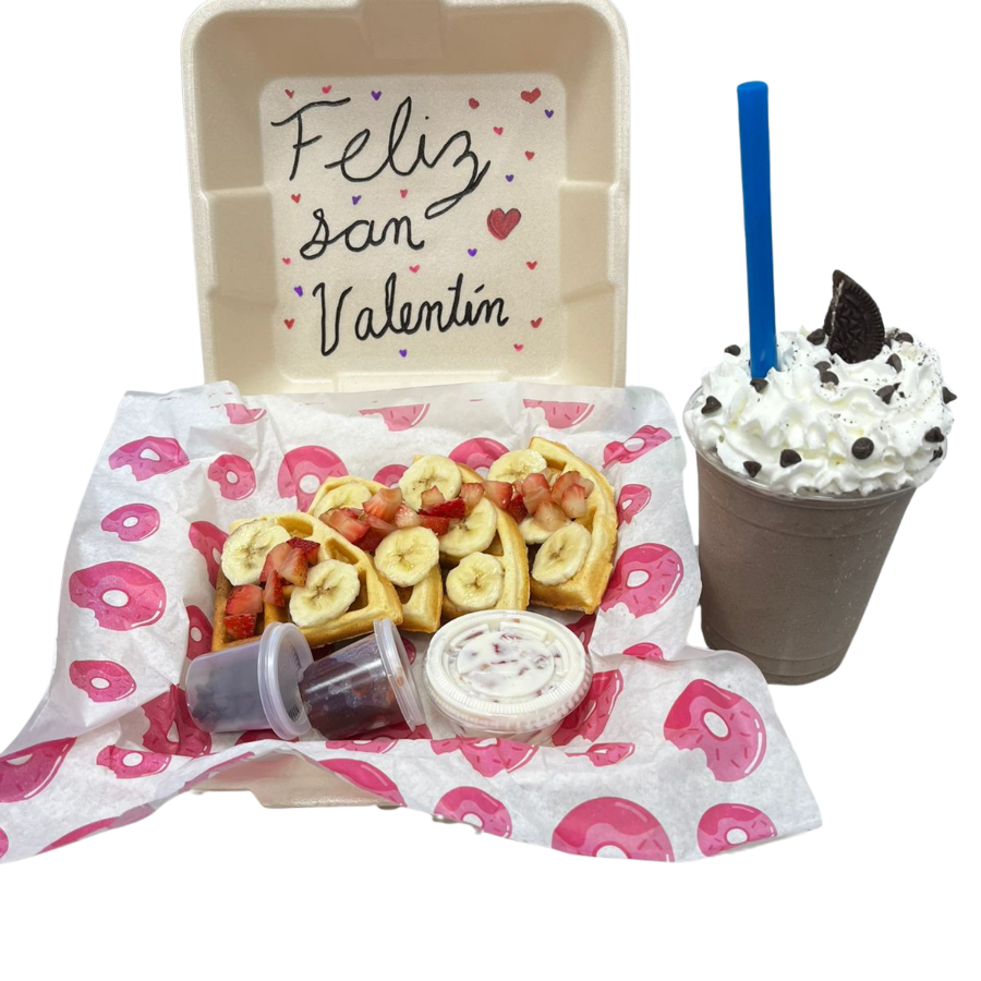 Frappe de OREO + Waffle Preparado