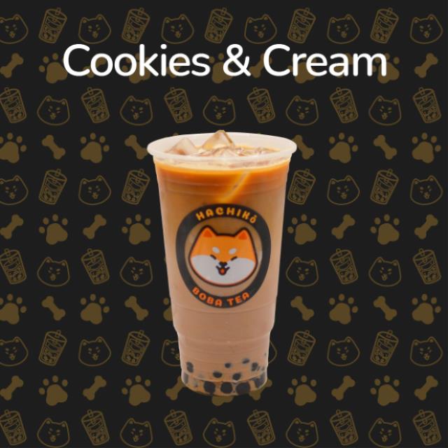 HACHIKOFFEE COOKIES AND CREAM LATTE 32OZ