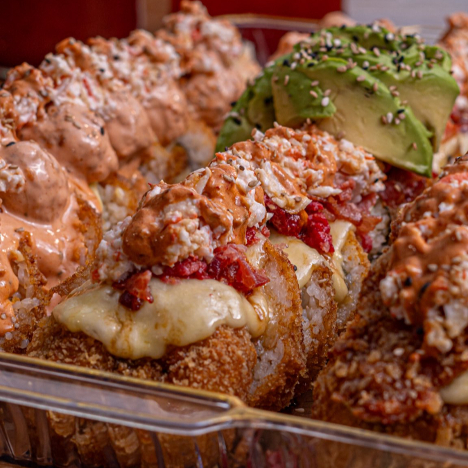 Charola de Sushis Culichis