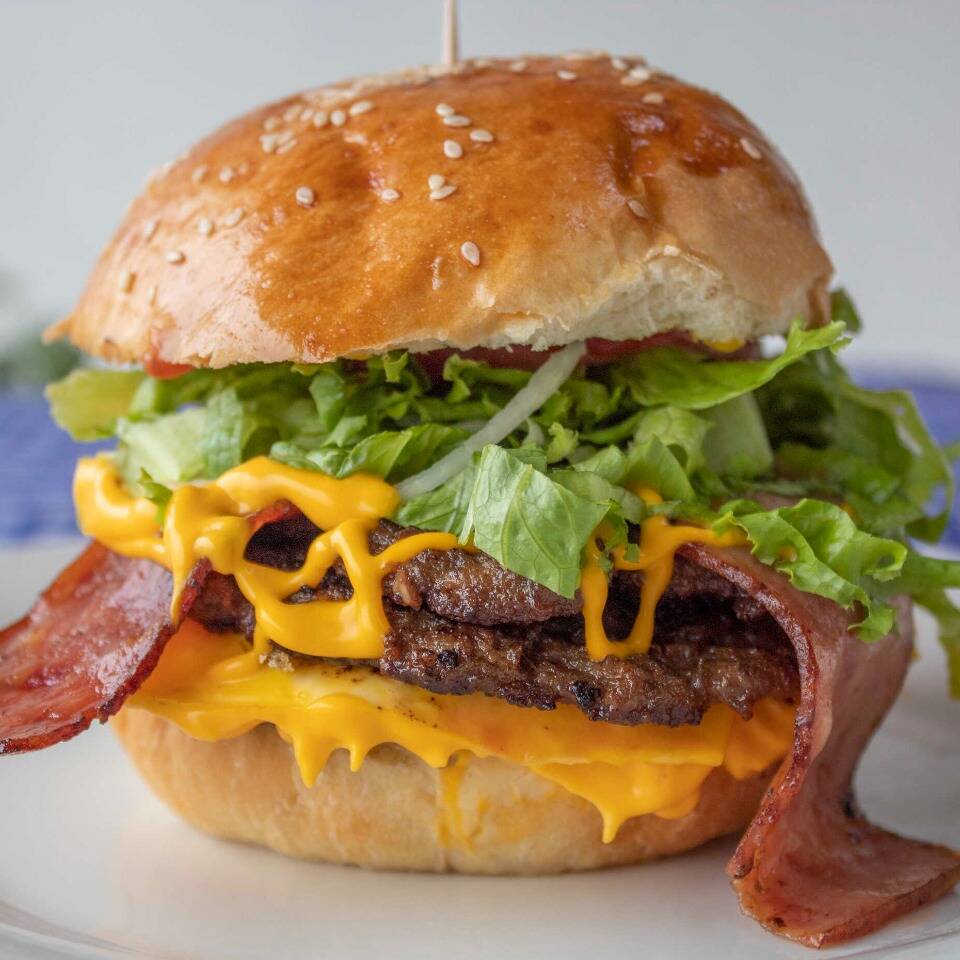 Hamburguesa Doble Torta de Res