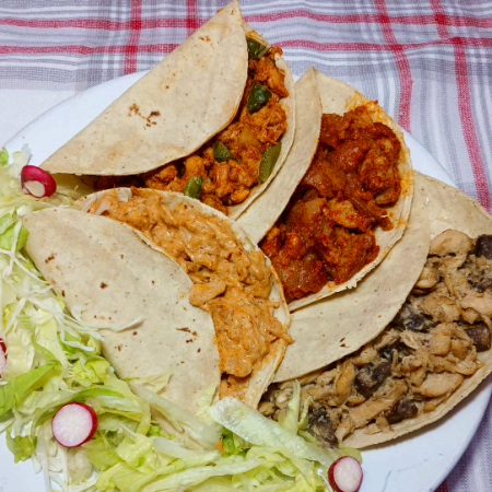 10 Tacos Sencillos a Elegir.