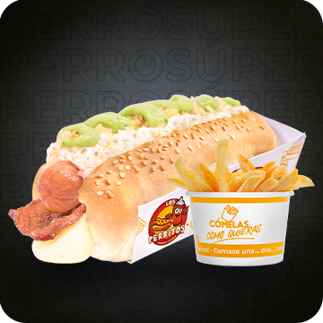 Combo Perro Súper + Papas