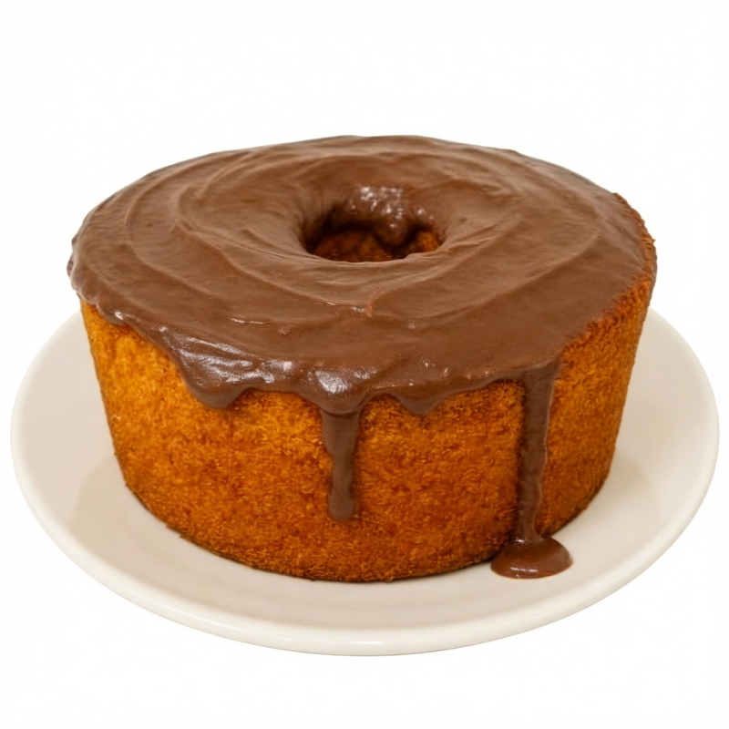 Bolo fofinho de cenoura, coberto com chocolate cremoso e sabor caseiro irresistível.
Peso: 950g • Serve: até 5 pessoas (porções pequenas)