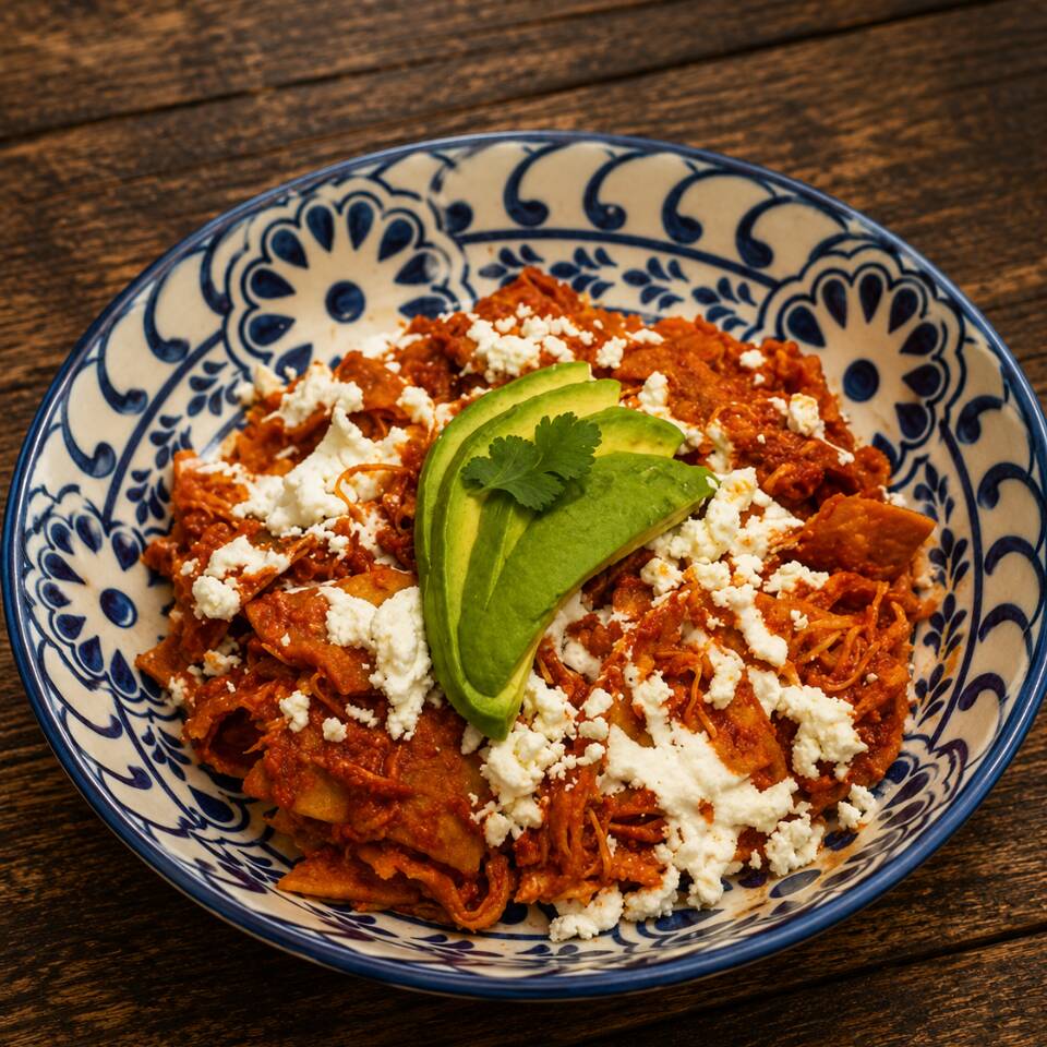 Chilaquiles Sencillos