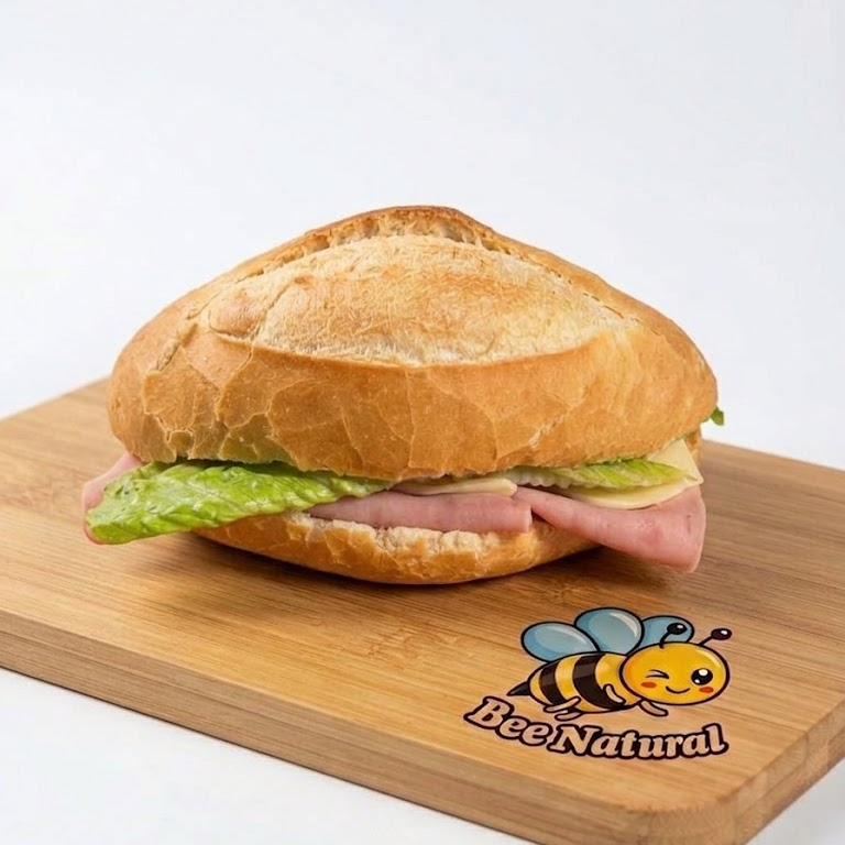 Torta de Bolillo de Jamón y Queso Asado